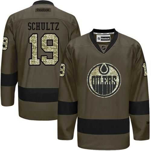 Glued Edmonton Oilers #19 Justin Schultz Green Salute to Service NHL Jersey,We sell and wholesale Glued Edmonton Oilers #19 Justin Schultz Green Salute to Service NHL Jersey on line form chian!
